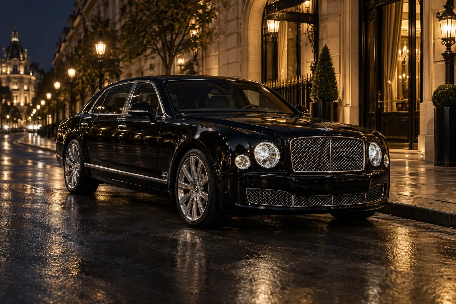 Black Bentley Mulsanne