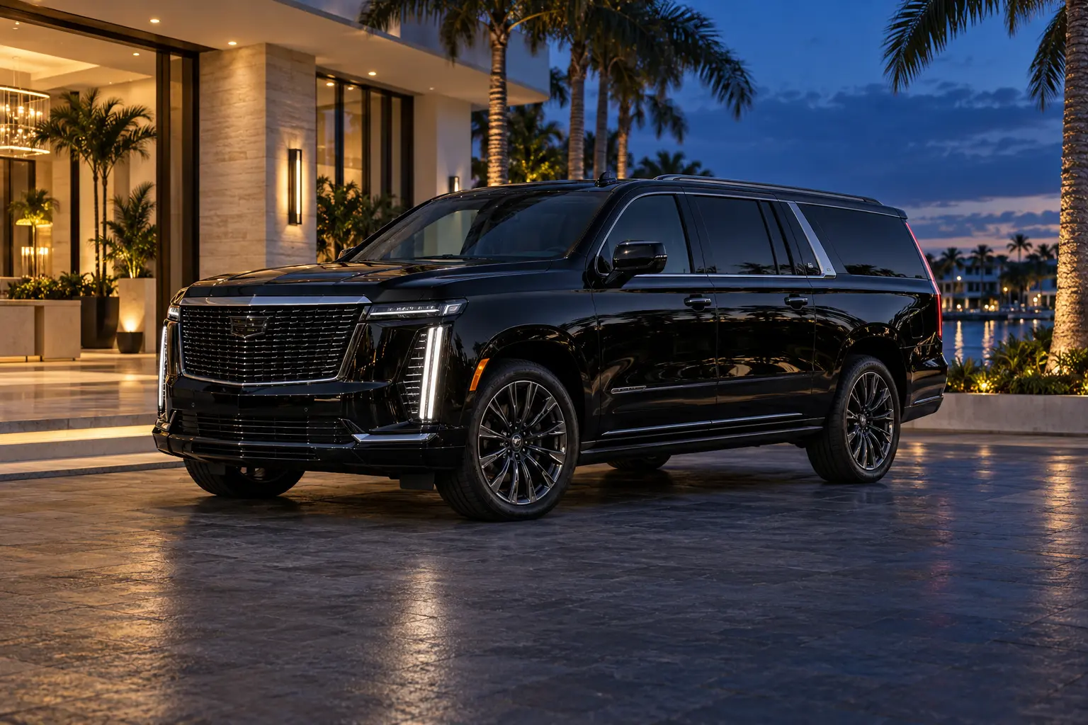 Black 2026 Escalade ESV