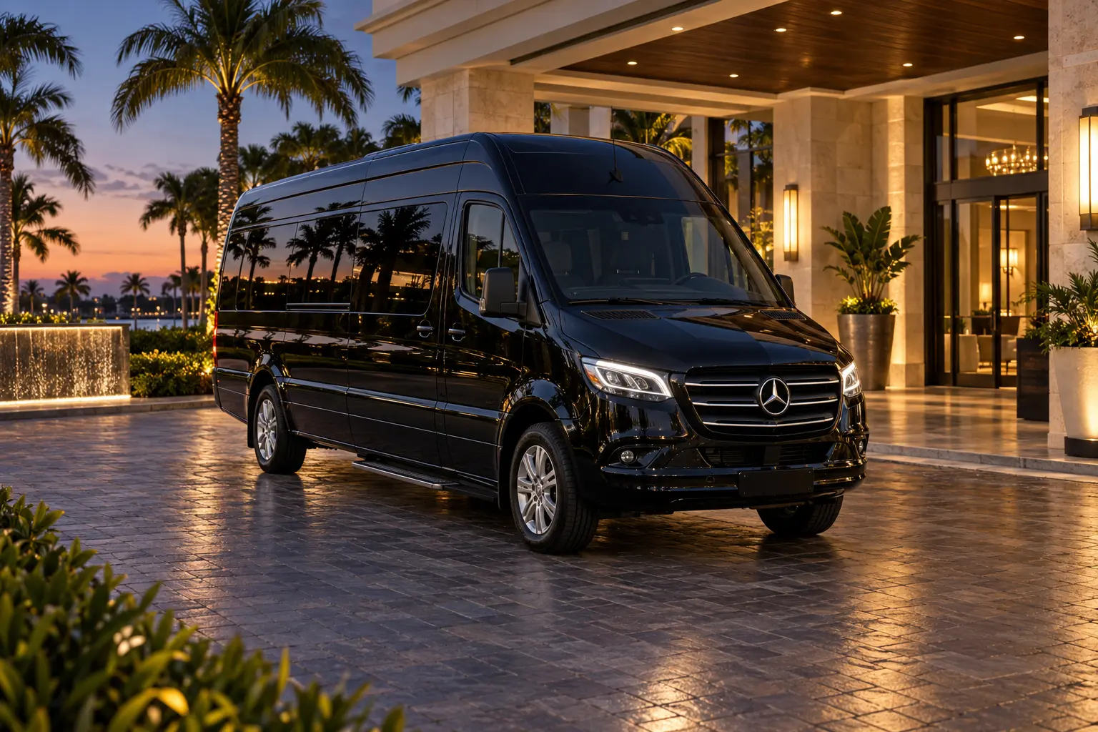 Black high-roof Executive Sprinter